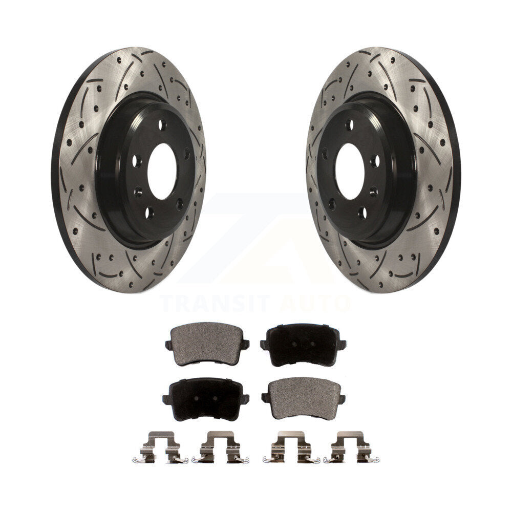 Performance Upgrade Brake Kit For 2009 Audi A4 Sedan Transit Auto