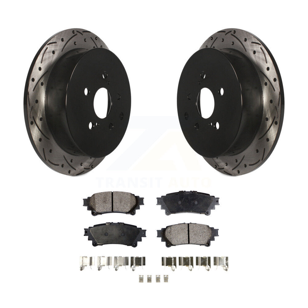 Performance Upgrade Brake Kit For 2015 Lexus RX350 KDT-100343 Transit Auto