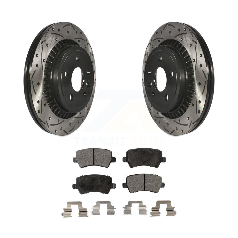 Performance Upgrade Brake Kit For 2013 Volvo XC60 KDT-100365 Transit Auto