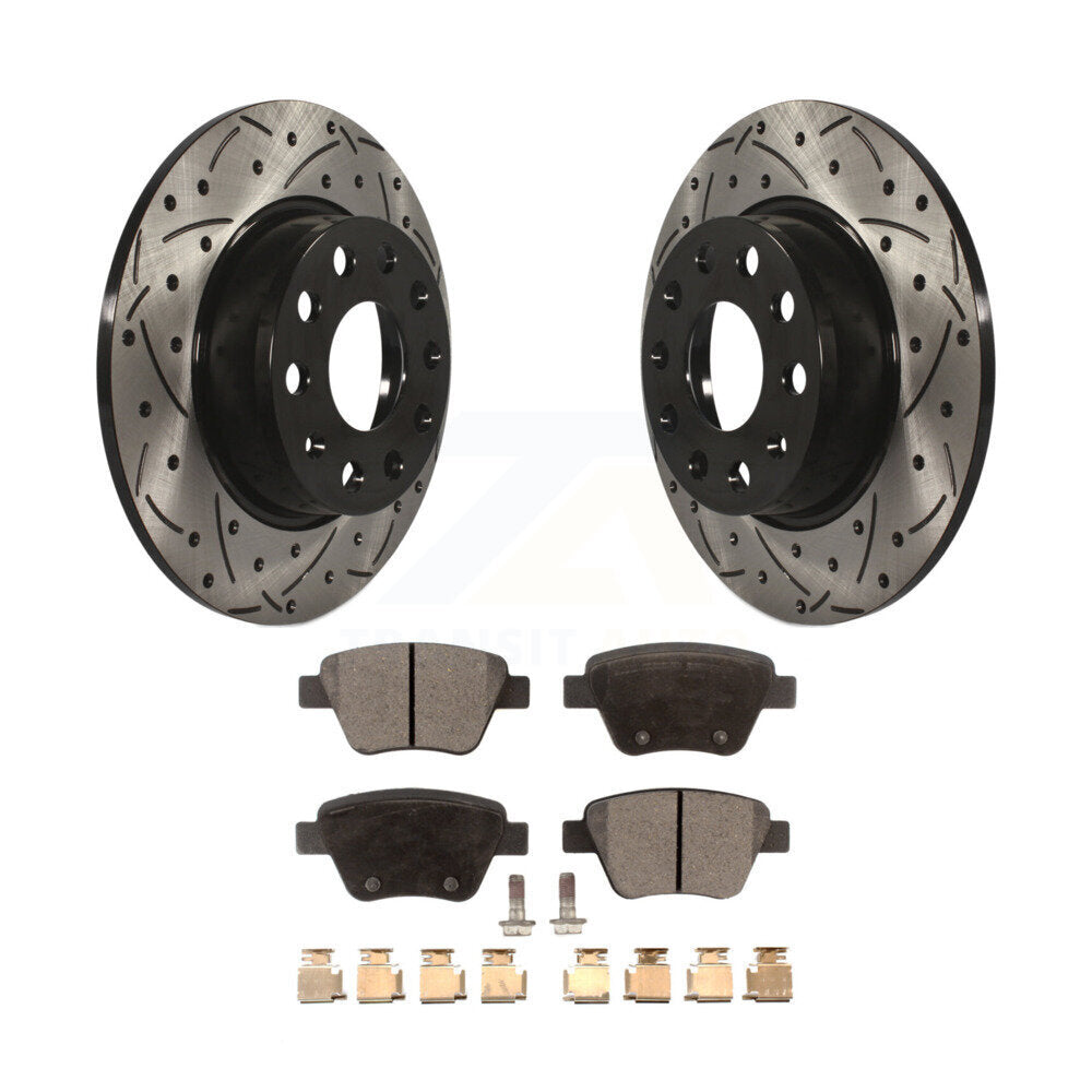 Performance Upgrade Brake Kit For 2013 Volkswagen Passat KDT-100306 Transit Auto
