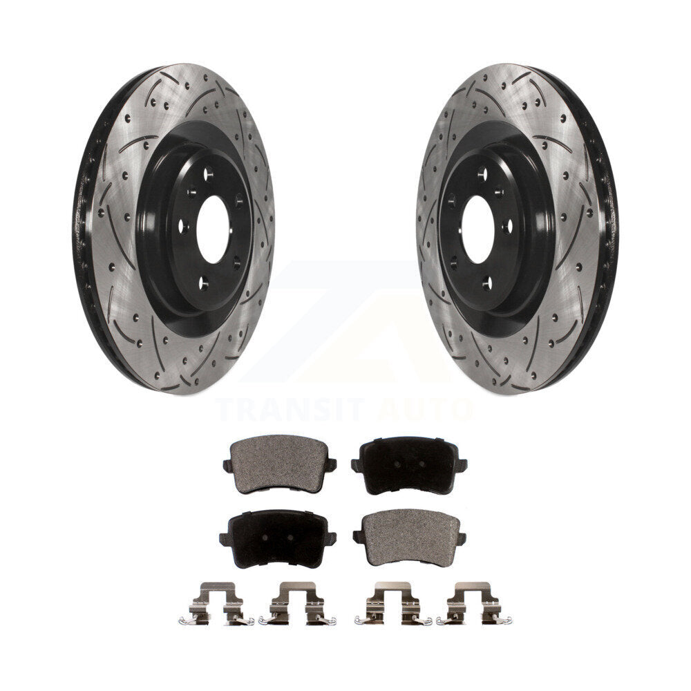 Performance Upgrade Brake Kit For 2014 Audi S5 KDT-100359 Transit Auto