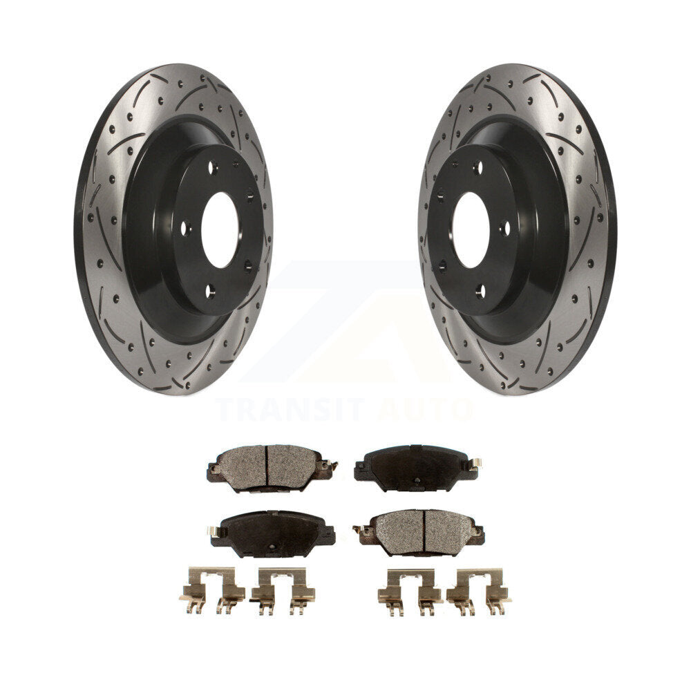 Performance Upgrade Brake Kit For 2021 Mazda CX-5 Turbocharged KDT-101385 Transit Auto