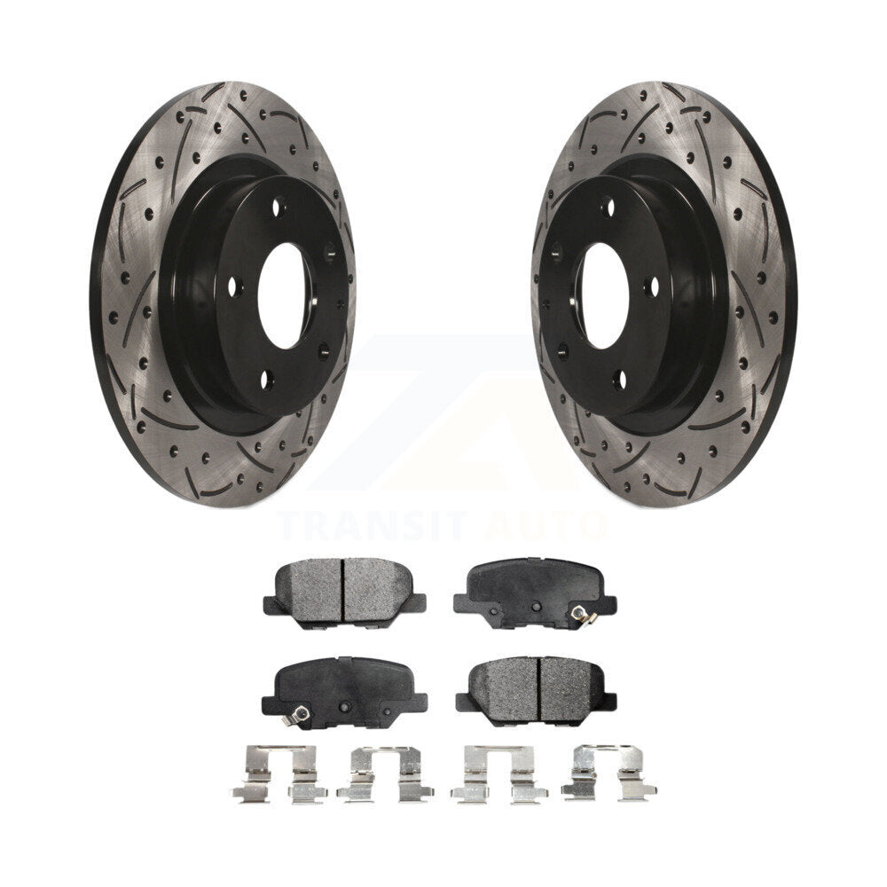 Performance Upgrade Brake Kit For 2014 Mazda 6 i/Grand Touring KDT-100392 Transit Auto