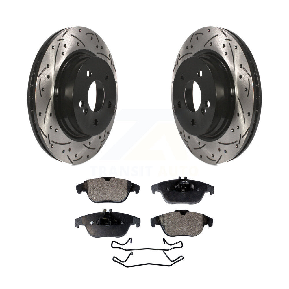 Performance Upgrade Brake Kit For 2013 Mercedes-Benz C350 KDT-100372 Transit Auto