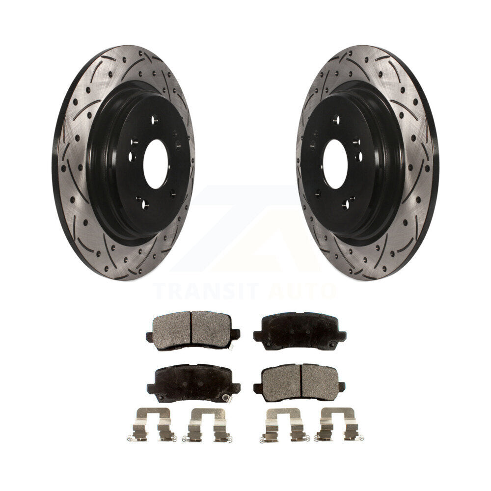 Performance Upgrade Brake Kit For 2017 Acura TLX KDT-100403 Transit Auto