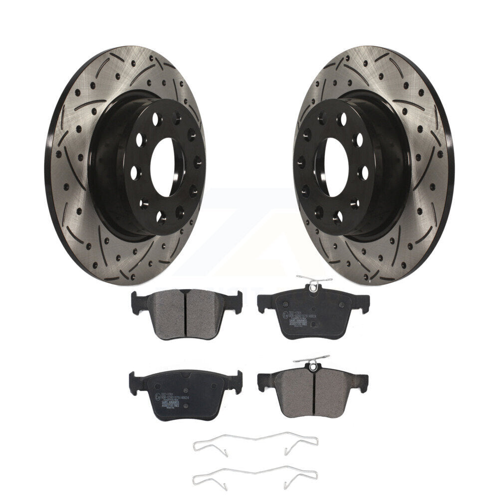 Performance Upgrade Brake Kit For 2015 Audi A3 Quattro With 312mm Diameter Front Rotor KDT-100594 Transit Auto