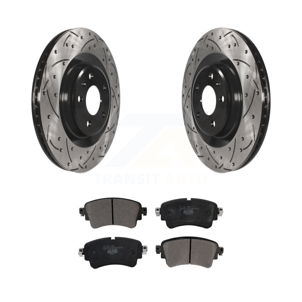 Performance Upgrade Brake Kit For 2018 Audi A5 Quattro With 314mm Diameter Front Rotor Transit Auto
