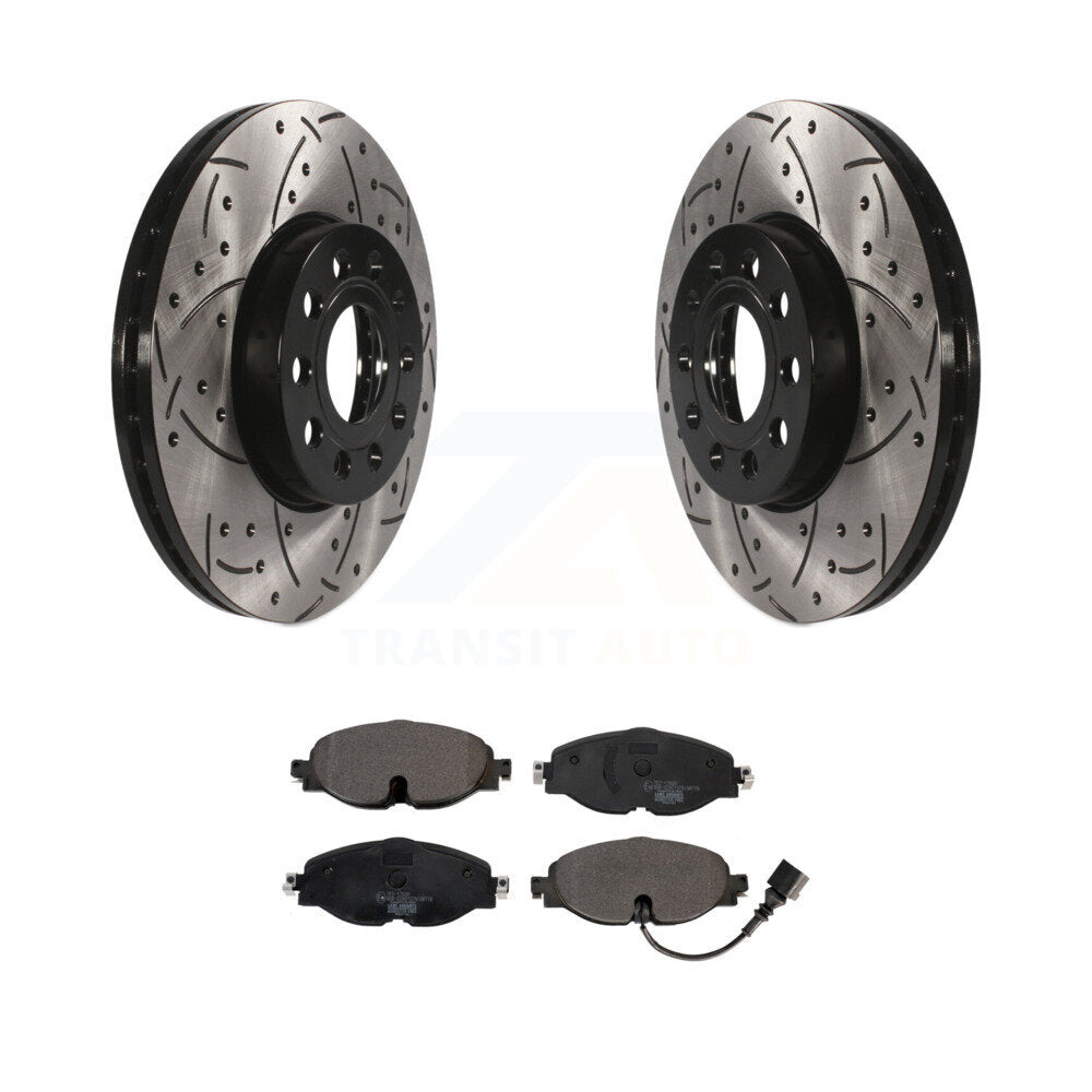 Performance Upgrade Brake Kit For 2015 Audi A3 2.0L. To 03/16/15 KDT-100597 Transit Auto