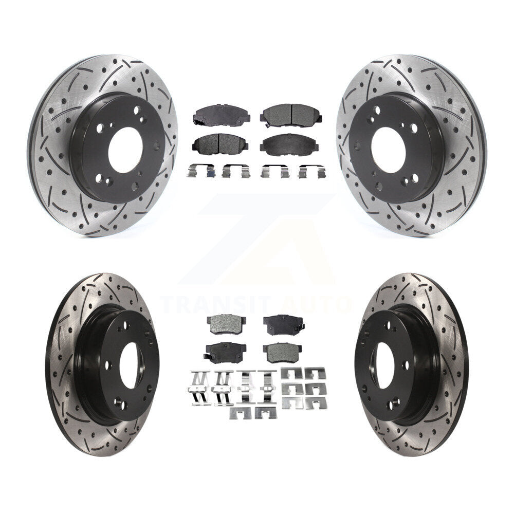 Performance Upgrade Brake Kit For 2008 Honda Civic LX/EX KDT-100828 Transit Auto