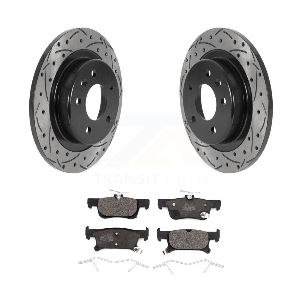 Performance Upgrade Brake Kit For 2017 Buick Envision With 288mm Diameter Rear Rotor KDT-100816 Transit Auto