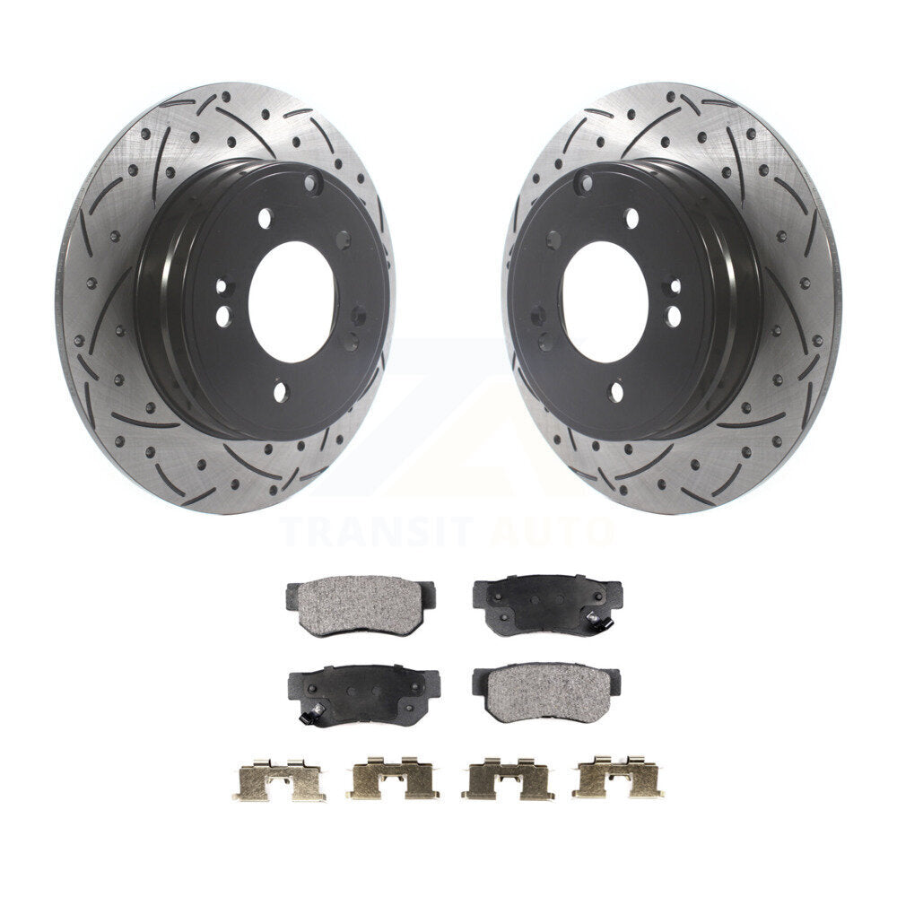 Performance Upgrade Brake Kit For 2007 Hyundai Sonata 3.3L KDT-100847 Transit Auto