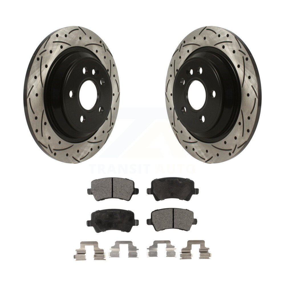 Performance Upgrade Brake Kit For 2008 Volvo V70 With 300mm Diameter Front Rotor KDT-100861 Transit Auto