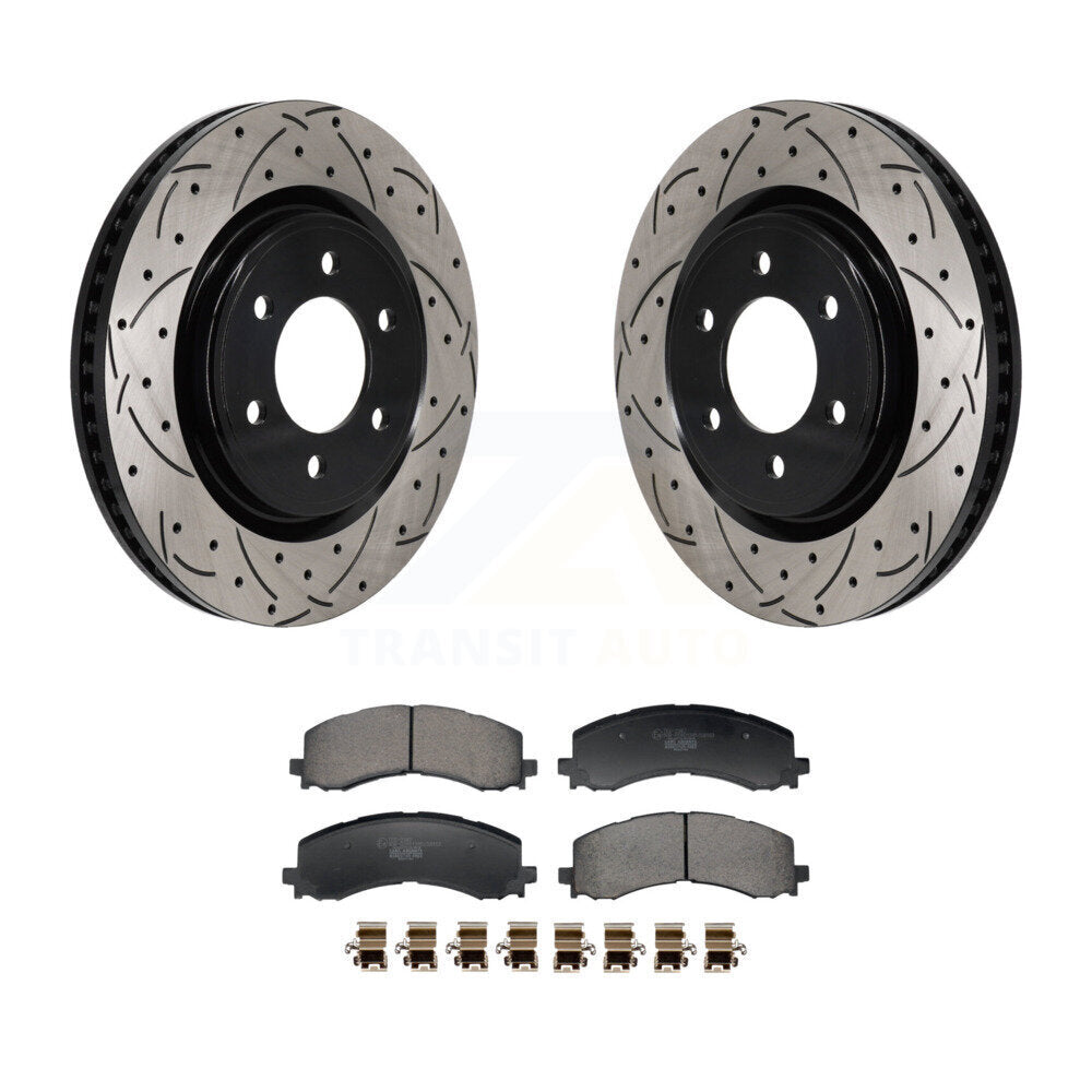 Performance Upgrade Brake Kit For 2025 Ford F-150 With 336mm Diameter Rear Rotor KDT-101375 Transit Auto