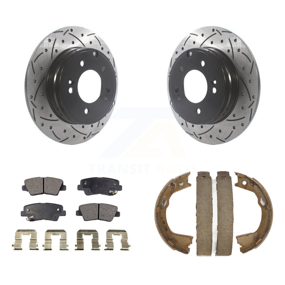 Performance Upgrade Brake Kit For 2011 Kia Optima 2.0L KDT-100873 Transit Auto
