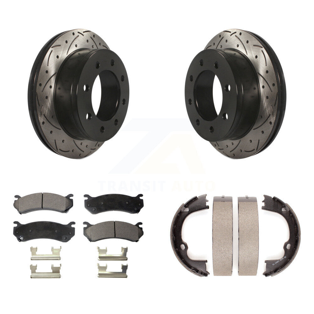 Performance Upgrade Brake Kit For 2007 GMC Sierra 3500 HD With Single Rear Wheels KDT-100191 Transit Auto