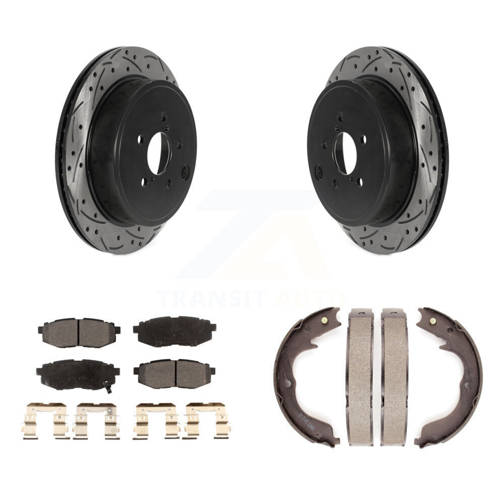 Performance Upgrade Brake Kit For 2012 Subaru Outback 3.6L KDT-100838 Transit Auto