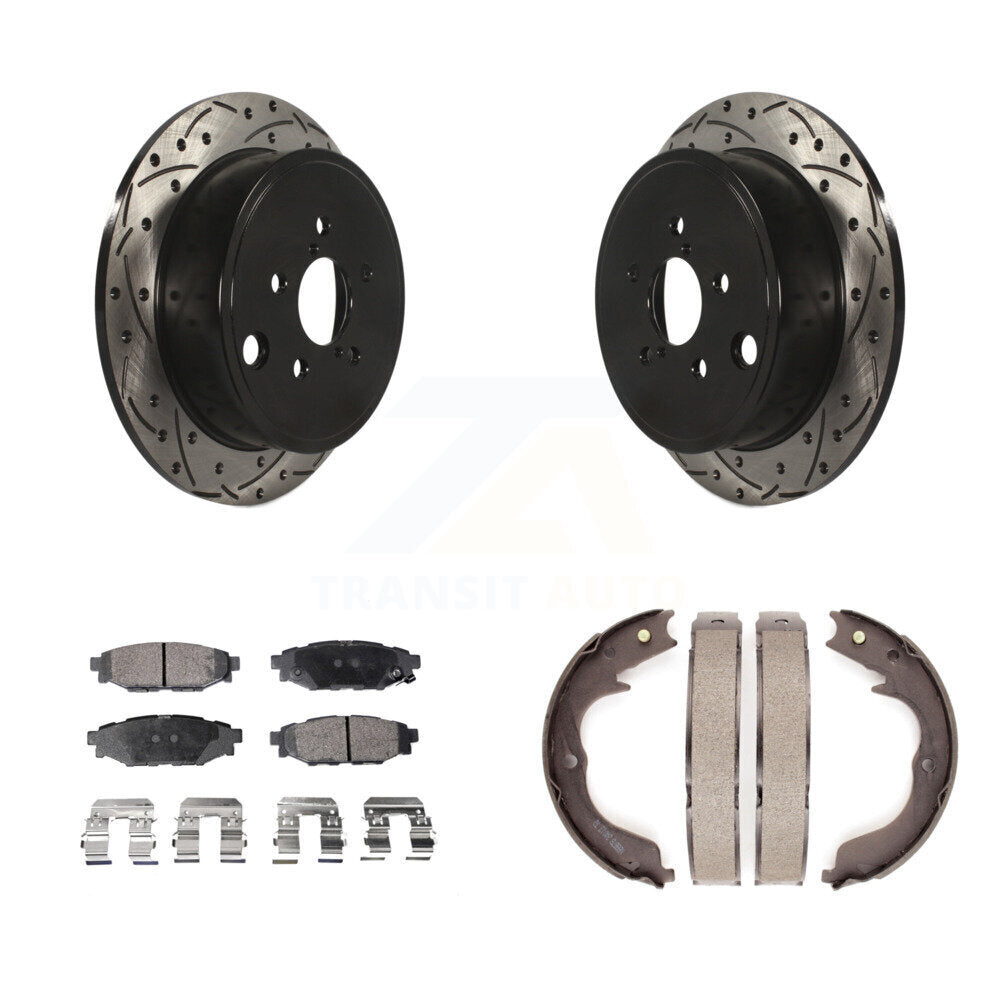 Performance Upgrade Brake Kit For 2013 Subaru WRX KDT-100297 Transit Auto