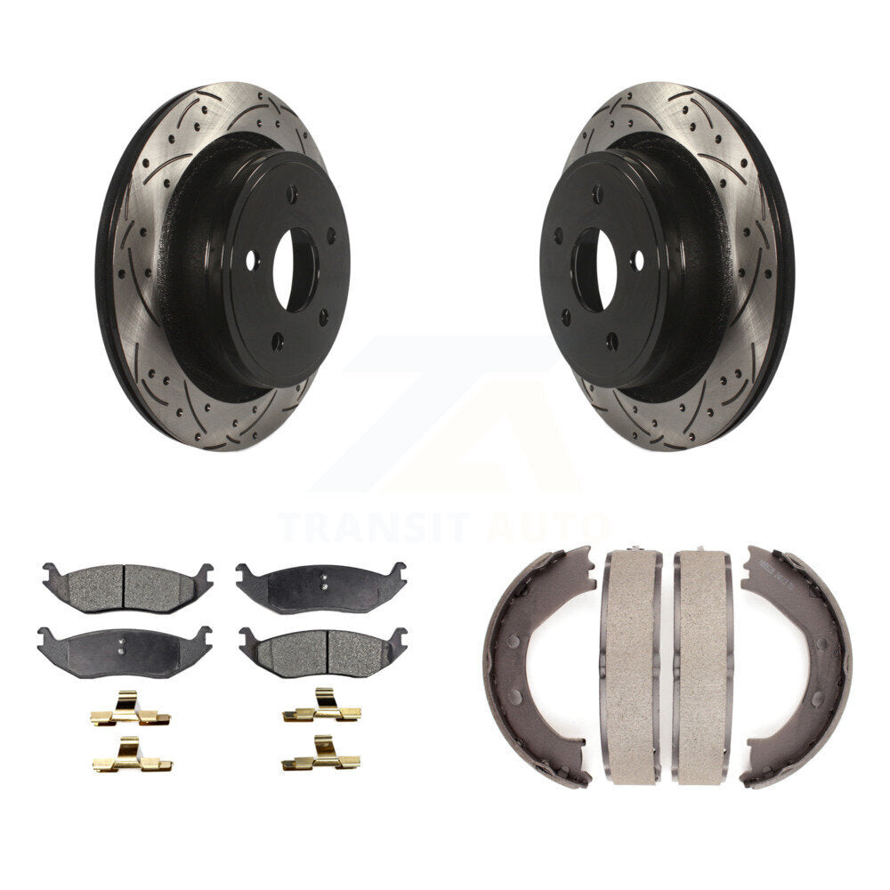 Performance Upgrade Brake Kit For 2004 Dodge Durango KDT-100252 Transit Auto