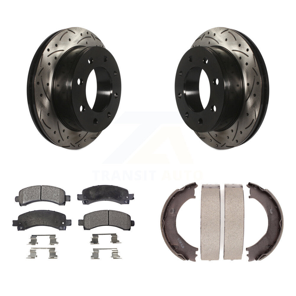Performance Upgrade Brake Kit For 2007 GMC Savana 2500 86mm Overall Height KDT-100195 Transit Auto