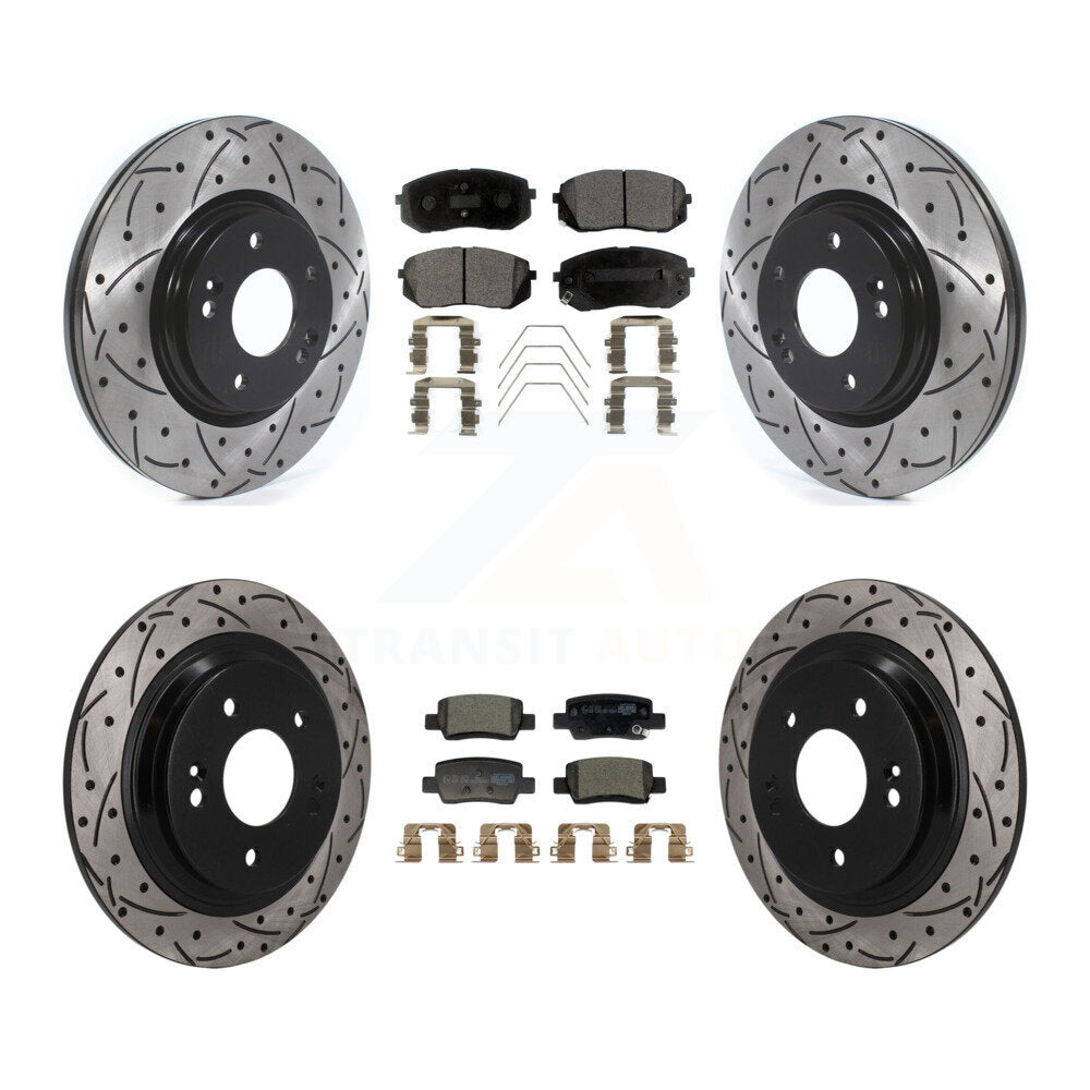 Performance Upgrade Brake Kit For 2025 Kia Seltos AWD. With Electric Parking Brake KDT-101891 Transit Auto