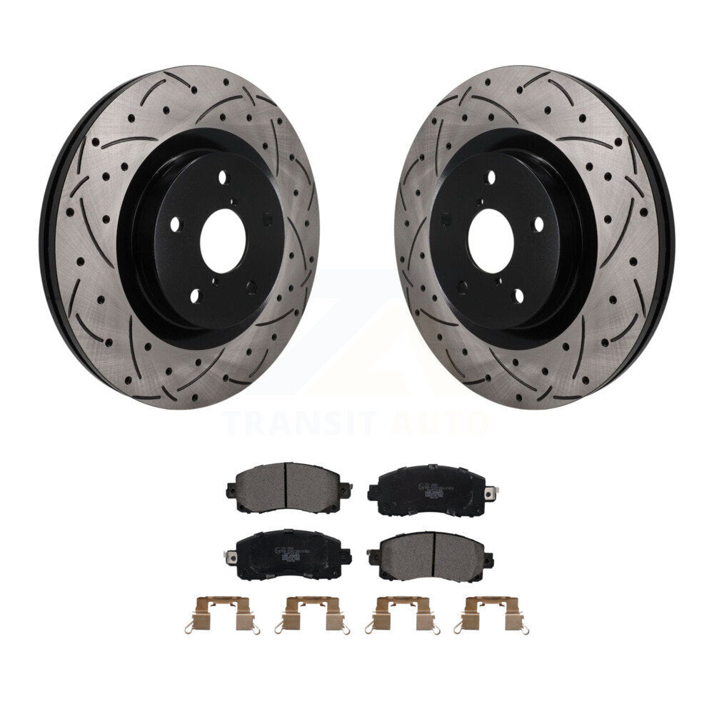Performance Upgrade Brake Kit For 2022 Subaru Forester With 316mm Diameter Front Rotor KDT-101918 Transit Auto