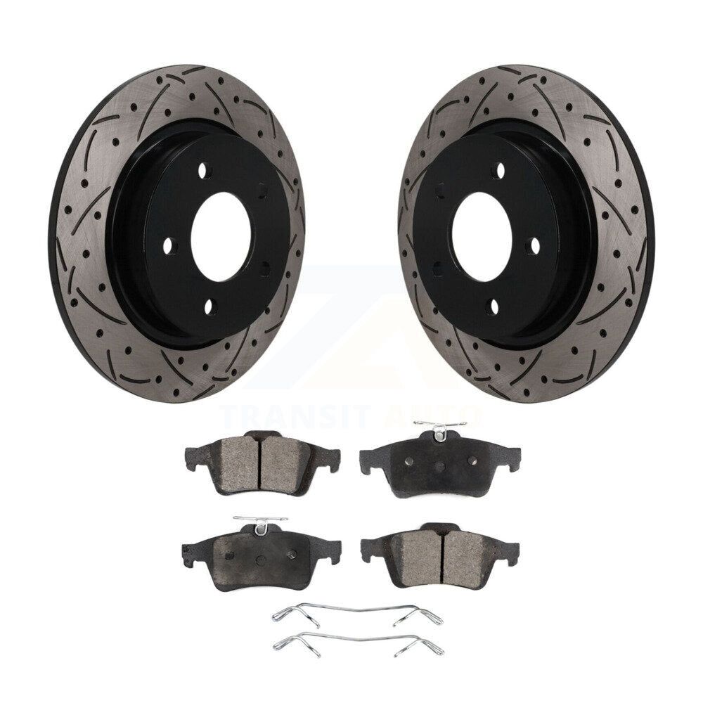 Performance Upgrade Brake Kit For 2004 Mazda 3 2.3L KDT-101838 Transit Auto