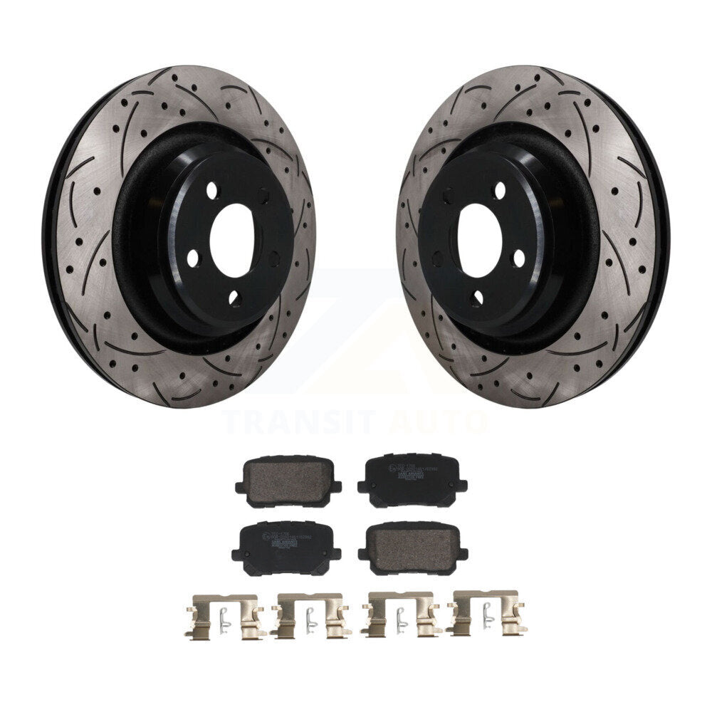 Performance Upgrade Brake Kit For 2014 Dodge Charger RWD and with 6.4L. With 370mm Diameter Front Rotor KDT-101843 Transit Auto