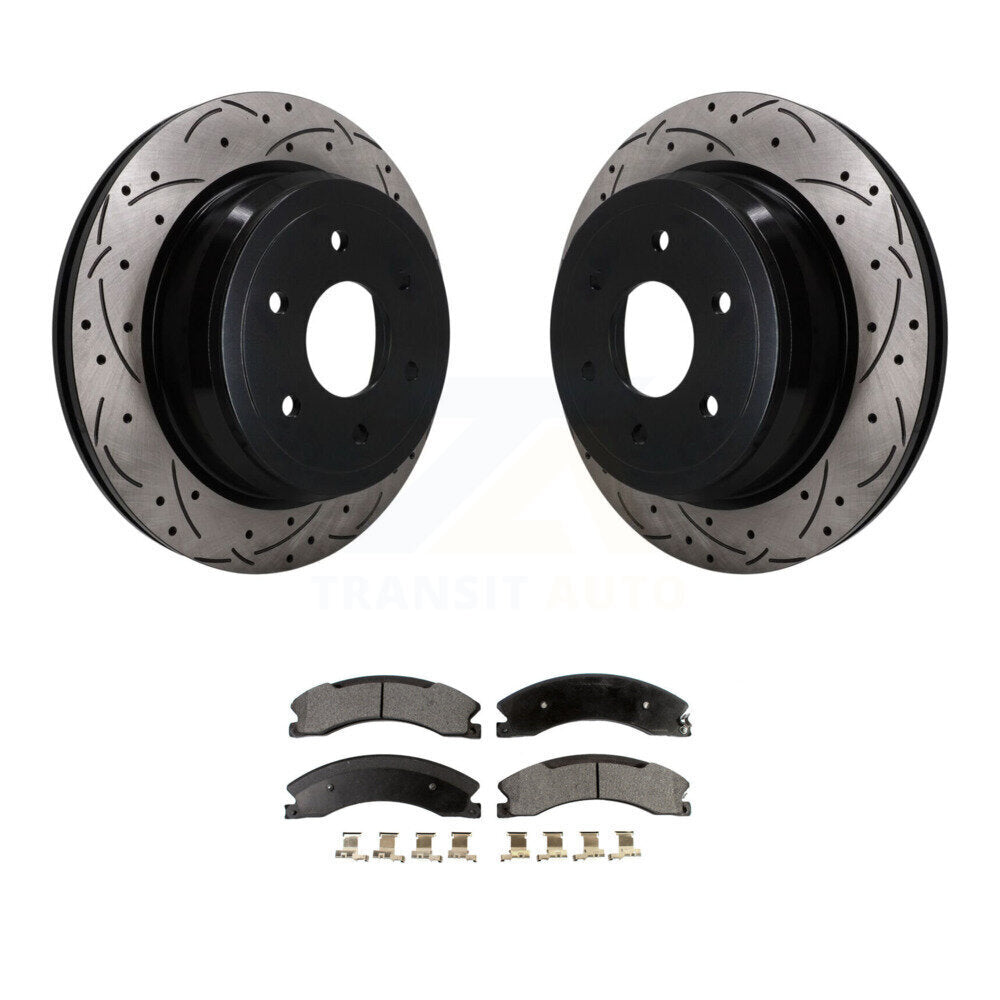 Performance Upgrade Brake Kit For 2024 Nissan TITAN XD KDT-101862 Transit Auto