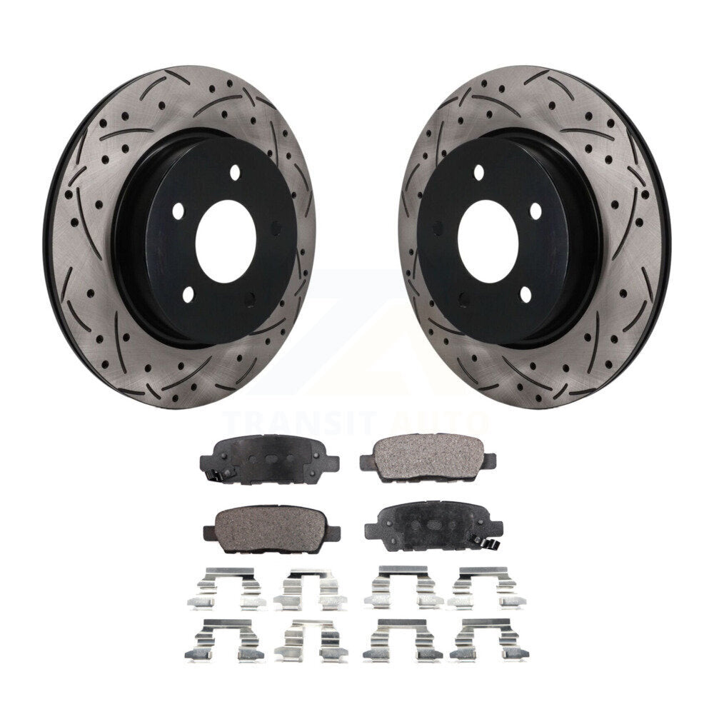 Performance Upgrade Brake Kit For 2018 Nissan Qashqai With Electric Parking Brake KDT-101910 Transit Auto