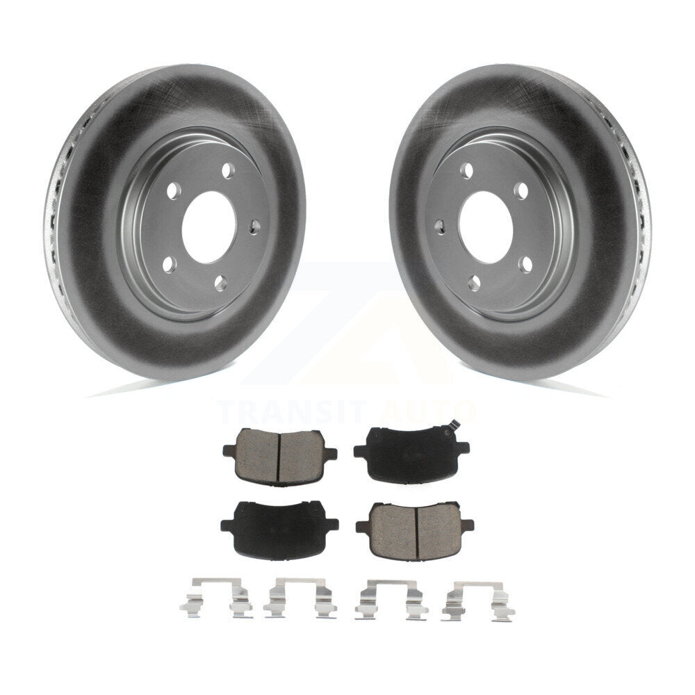 Coated Upgrade Brake Kit For 2006 Chevrolet Cobalt SS. With 5 Lug Wheels KGC-100673 Transit Auto
