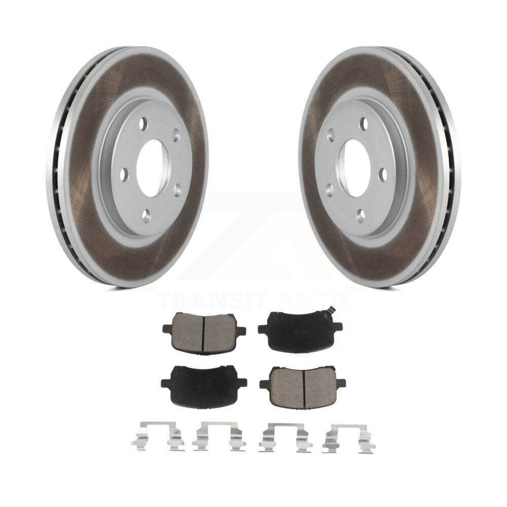 Coated Upgrade Brake Kit For 2006 Chevrolet Malibu LT/LS. 1st Design Thru VIN #1G12T151F26F173012 Transit Auto