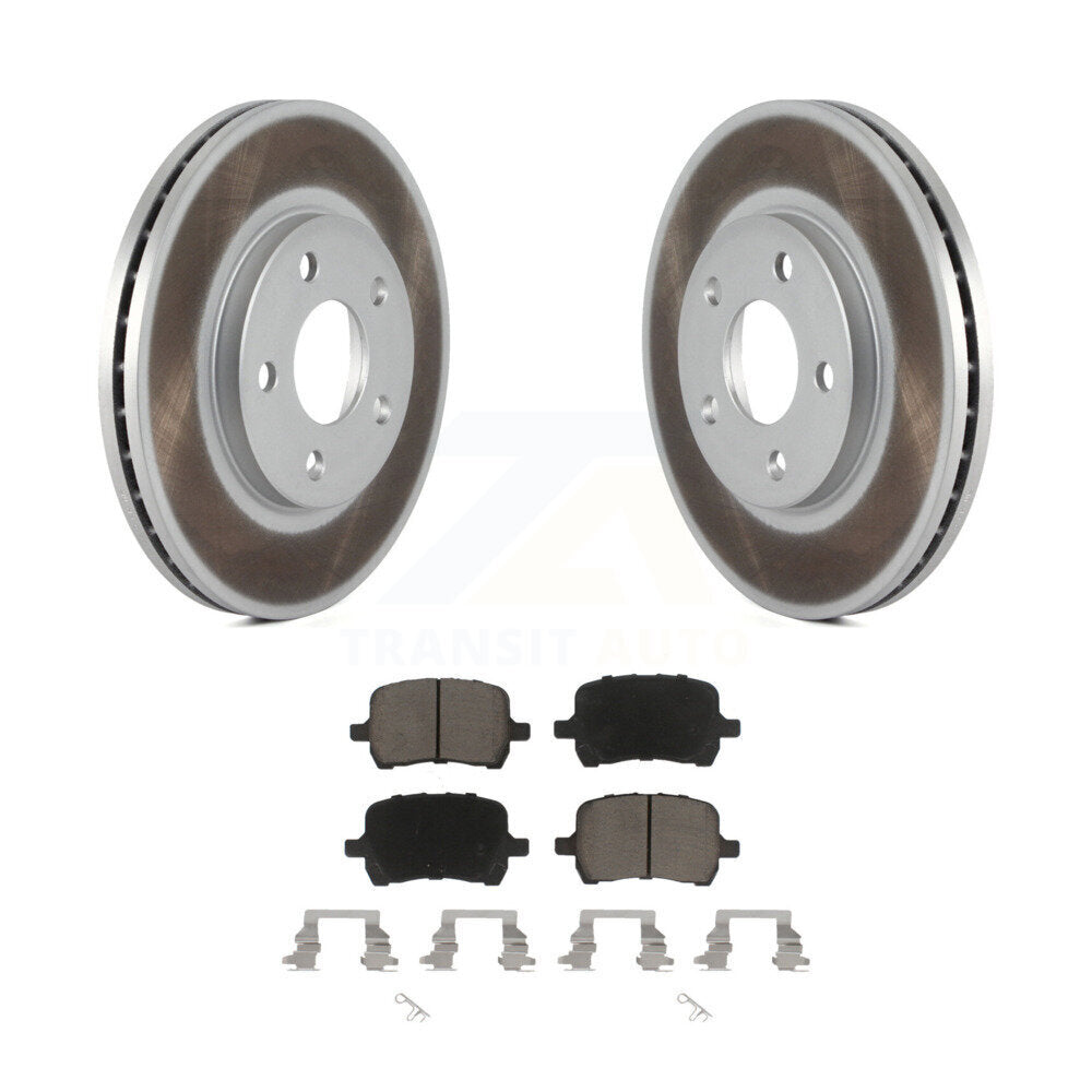 Coated Upgrade Brake Kit For 2006 Chevrolet Malibu LT/LS. From Chassis/VIN #1G12T151F26F173013 Transit Auto
