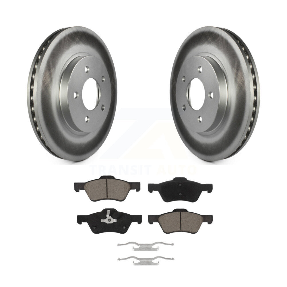 Coated Upgrade Brake Kit For 2011 Ford Escape Limited/XLS/XLT Transit Auto