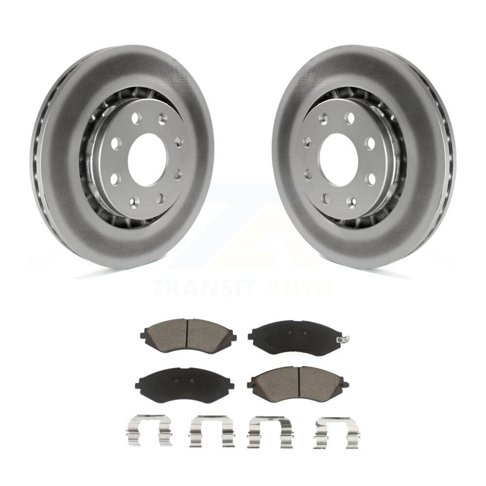 Coated Upgrade Brake Kit For 2007 Pontiac Wave5 With Hub Assembly Transit Auto