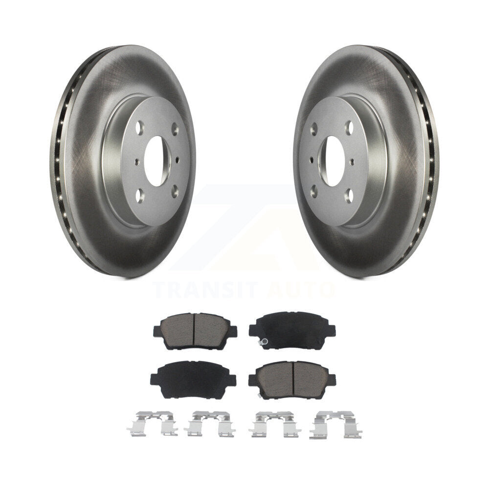 Coated Upgrade Brake Kit For 2005 Toyota Echo KGC-101900 Transit Auto