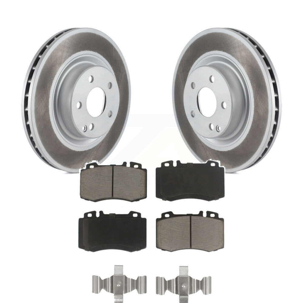 Coated Upgrade Brake Kit For 2008 Mercedes-Benz E550 RWD. Without Sport Package KGC-101261 Transit Auto