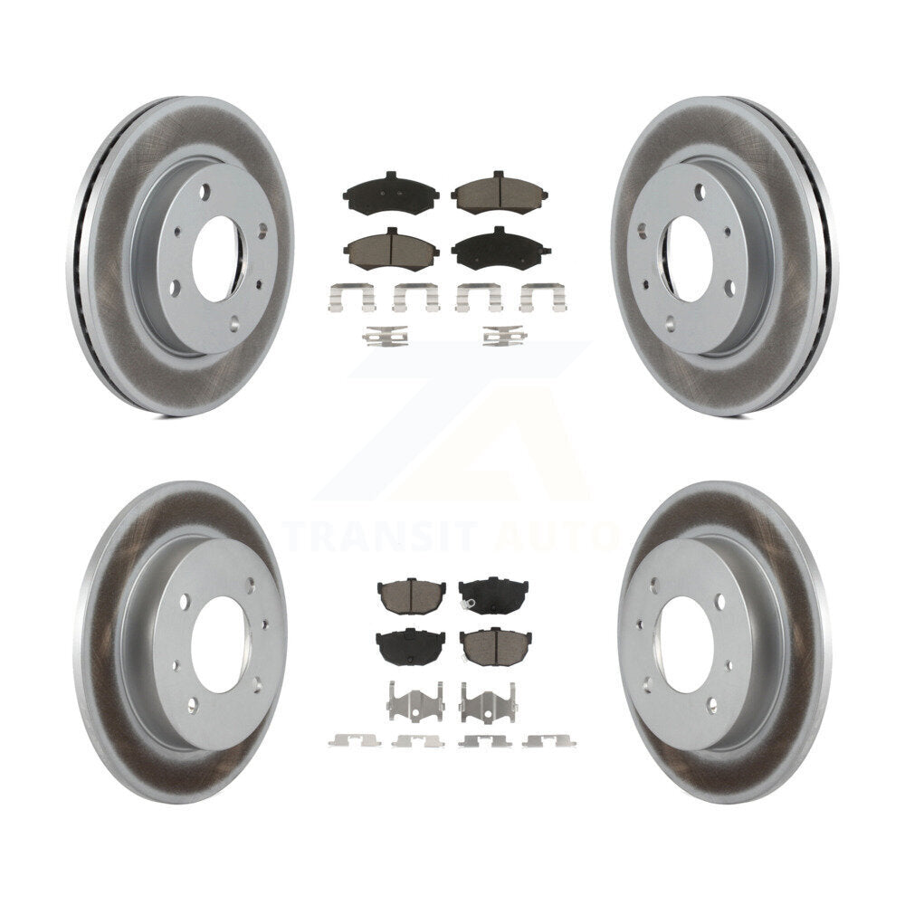Coated Upgrade Brake Kit For 2005 Hyundai Elantra Disc rear brakes. To 02/25/05 KGC-100961 Transit Auto
