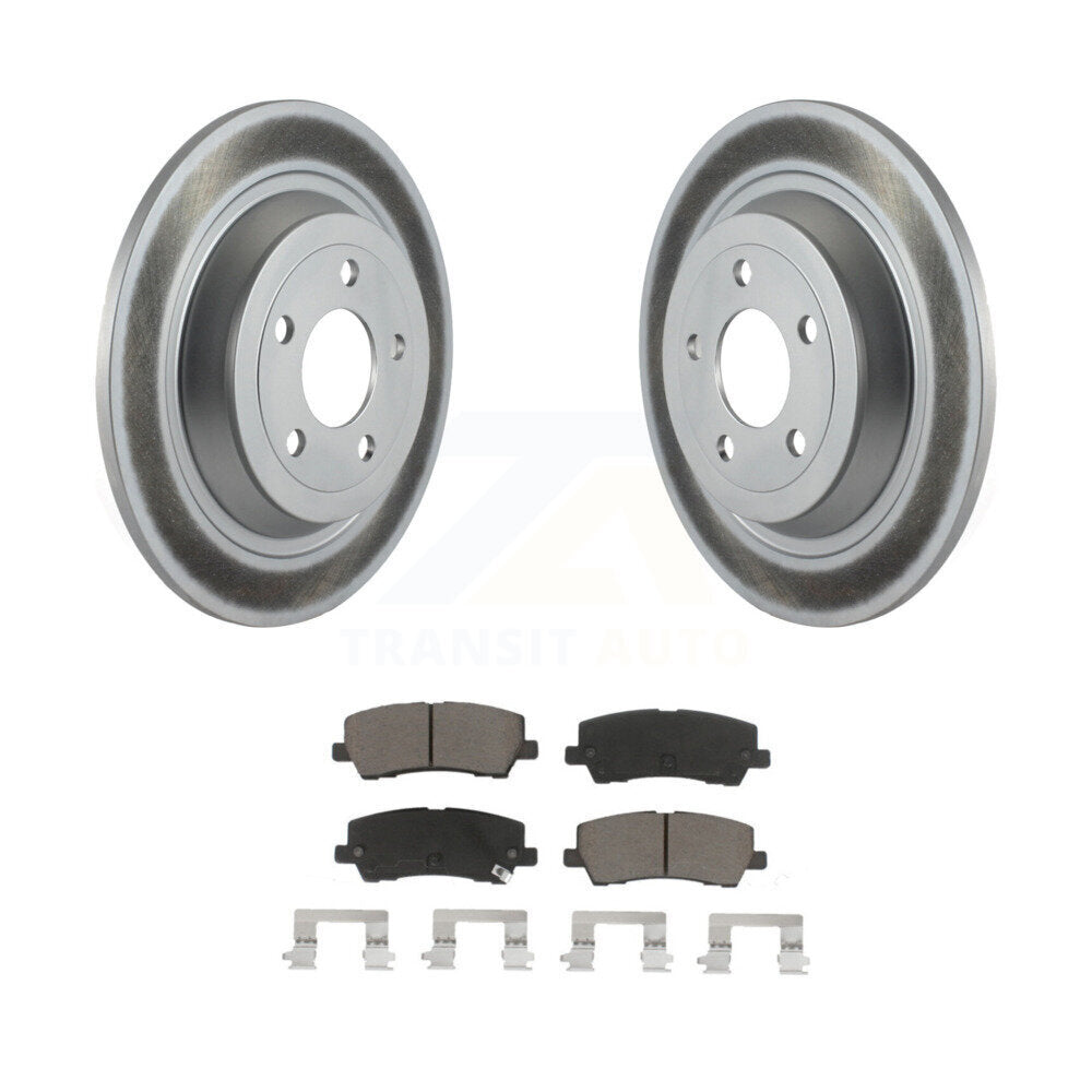 Coated Upgrade Brake Kit For 2016 Ford Mustang V6 and with 3.7L KGC-101383 Transit Auto