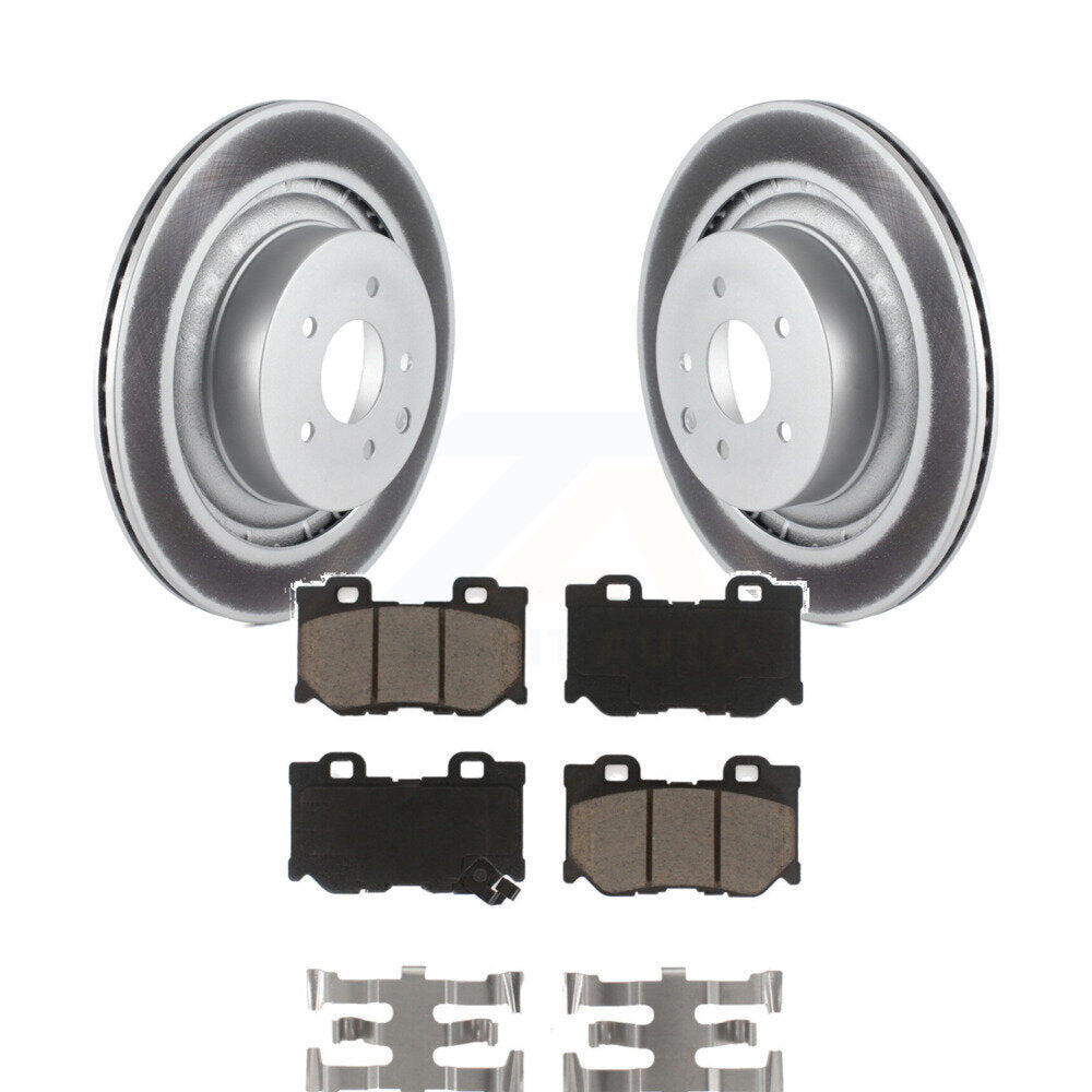 Coated Upgrade Brake Kit For 2011 INFINITI G37 AWD. With Brembo Brakes KGC-103633 Transit Auto