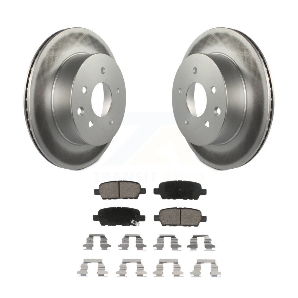 Coated Upgrade Brake Kit For 2005 INFINITI G35 AWD. With Single Piston Caliper KGC-100949 Transit Auto