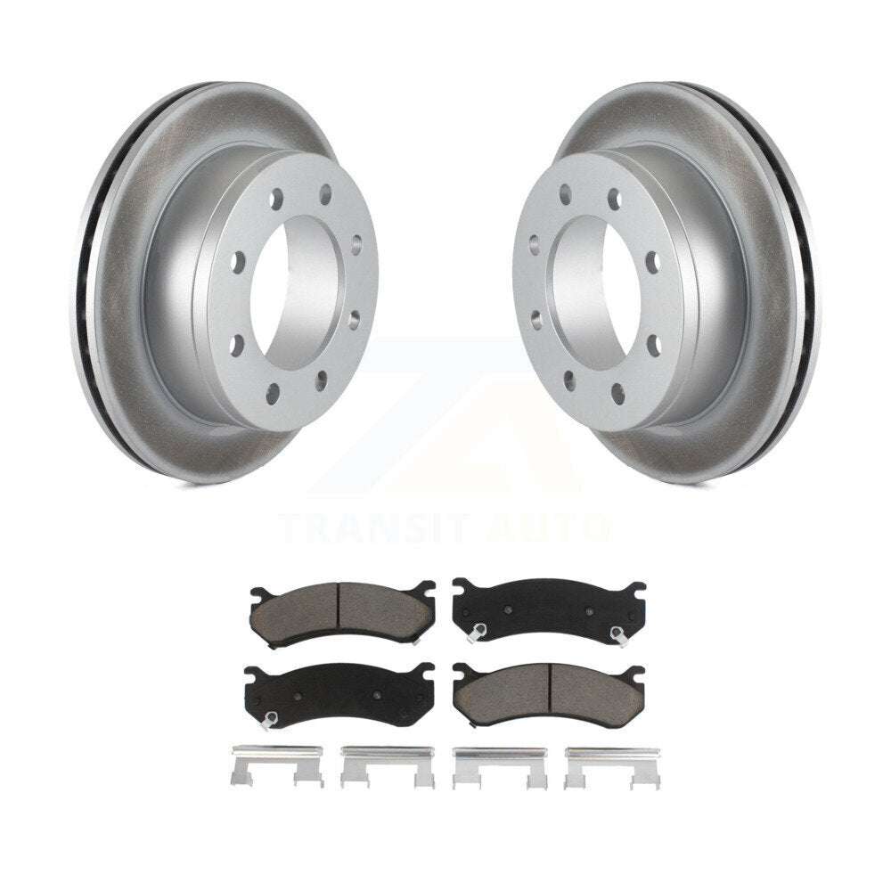 Coated Upgrade Brake Kit For 2004 Chevrolet Avalanche 2500 4.84" Diameter Center Hole KGC-101053 Transit Auto