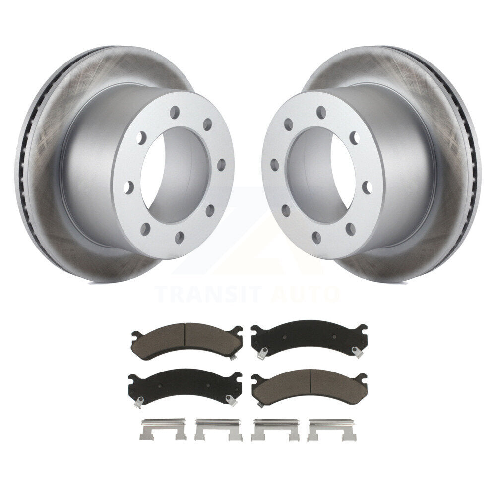 Coated Upgrade Brake Kit For 2004 GMC Sierra 3500 With 12000 Lb GVW KGC-101052 Transit Auto