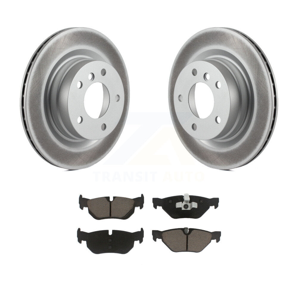 Coated Upgrade Brake Kit For 2006 BMW 323i With 300mm Diameter Front Rotor KGC-101090 Transit Auto