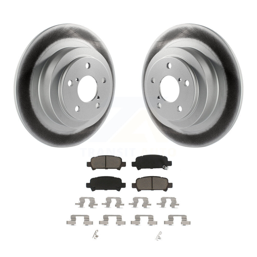 Coated Upgrade Brake Kit For 2004 Subaru Outback KGC-100714 Transit Auto