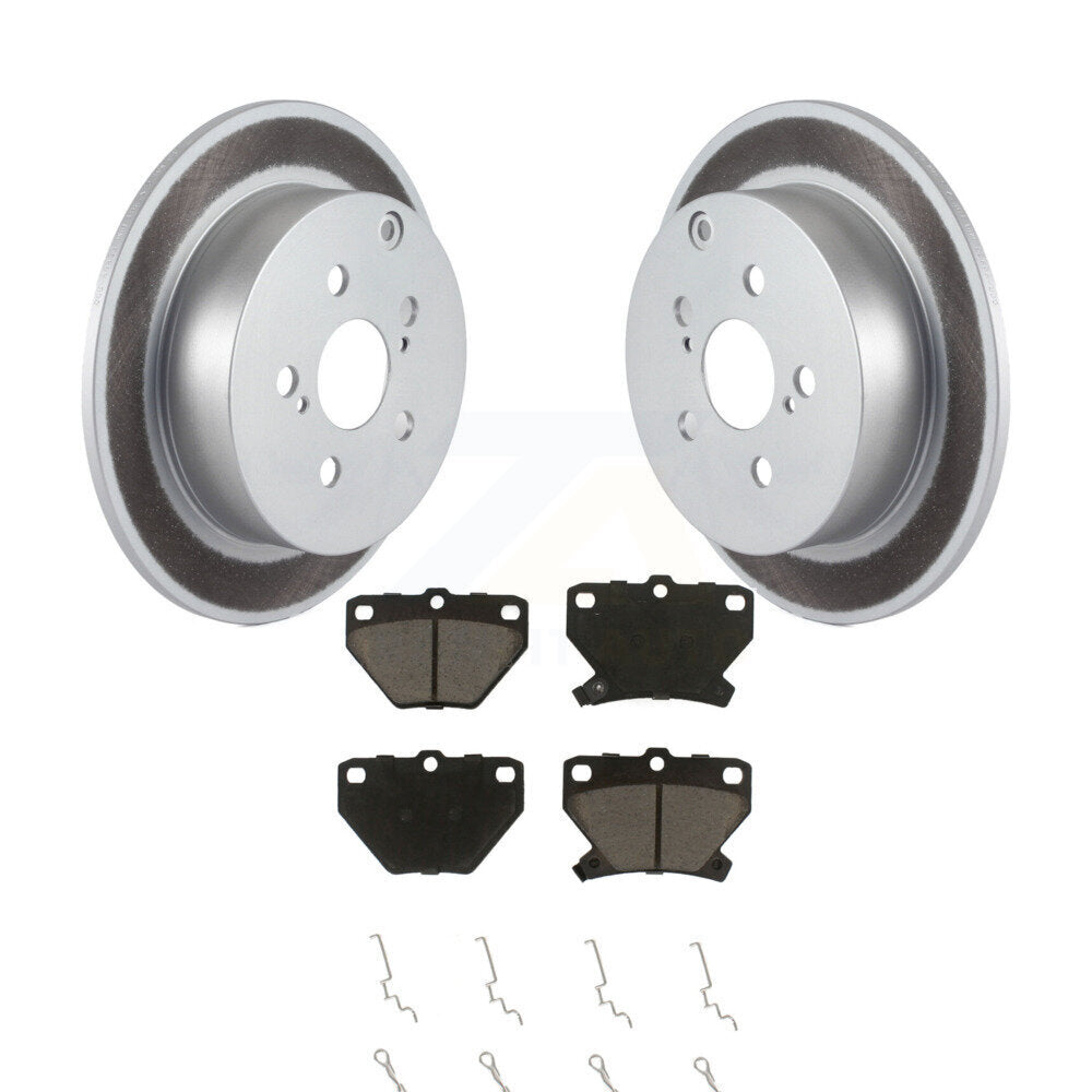 Coated Upgrade Brake Kit For 2004 Toyota Celica Disc rear brakes KGC-101331 Transit Auto