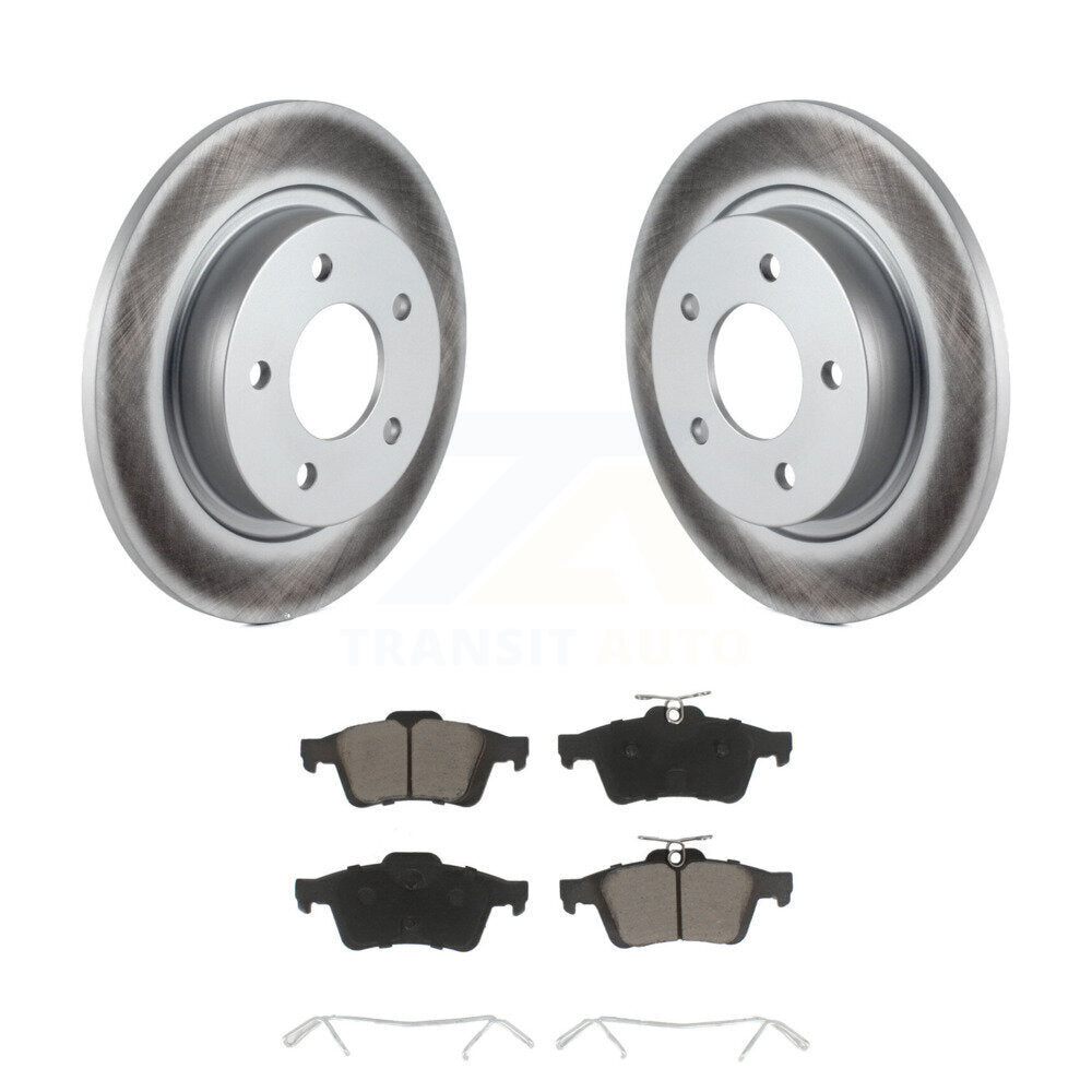 Coated Upgrade Brake Kit For 2005 Mazda 3 2.3L KGC-100656 Transit Auto