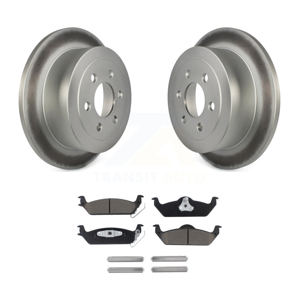 Coated Upgrade Brake Kit For 2004 Dodge Dakota KGC-100600 Transit Auto