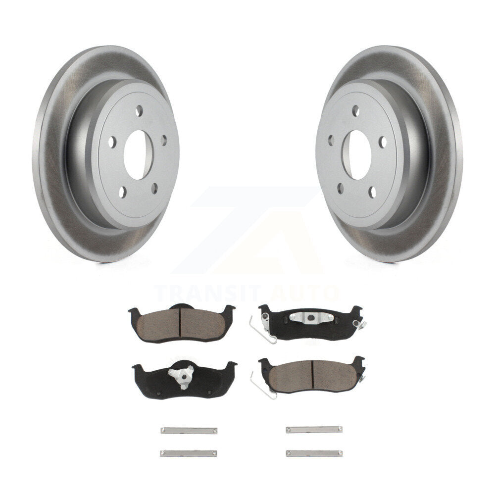 Coated Upgrade Brake Kit For 2008 Jeep Commander KGC-101284 Transit Auto