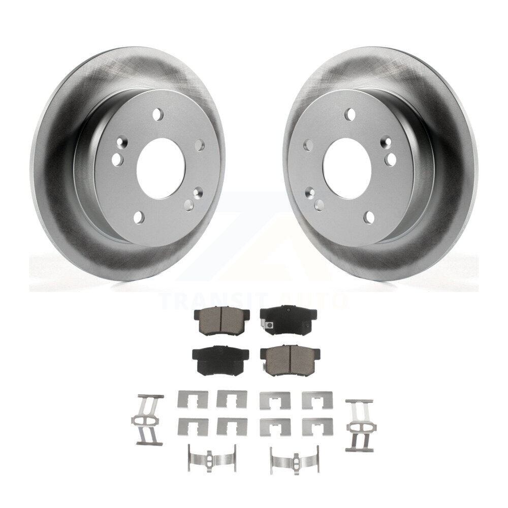 Coated Upgrade Brake Kit For 2005 Acura RSX Base KGC-100868 Transit Auto