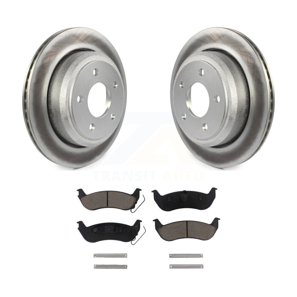 Coated Upgrade Brake Kit For 2010 Mazda B2300 With 10.25" Diameter Rotor Transit Auto